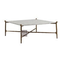 Table en métal forgé à la main vintage, meubles de maison, table basse de luxe, fournisseur chinois, usine, décoration de salon