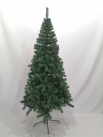 Sapin de Noël Artificiel Réaliste Non Éclairé en Gros avec Support Métallique pour Décoration Intérieure Maison Hôtel Fêtes