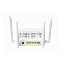 Modem Router WiFi 6 GPON ONU XPON SG339Z 4GE+1TEL+2USB+WIFI ONT WiFi6 2.4G 5G Dual Band dengan 4 Antena