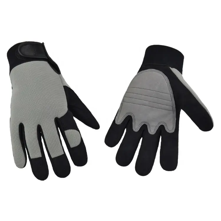 Amazon Hot Selling Tactical durable synthetic leather reinforced palm Anti cut gloves
