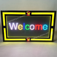 Aplicación de logotipo personalizado tablero de mensajes LED programable señal VIP glorificador pantalla LED botella presentador para NightClub fiesta Bar