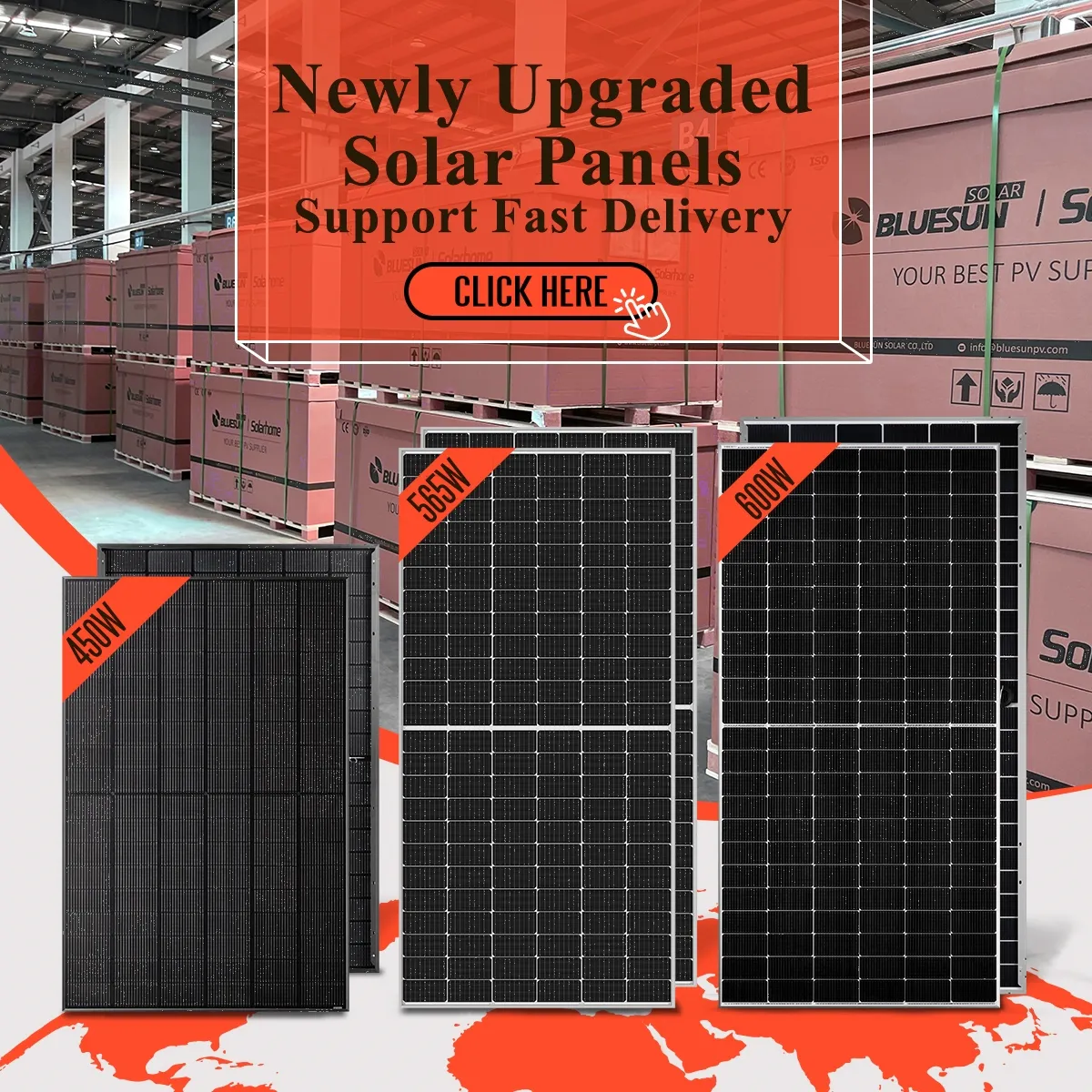 Panel surya 9bb EU stok AS Panel surya 550w 450w 565w 600w Mono Harga Panel surya hitam PV 560w modul surya