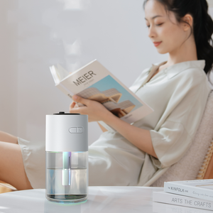 <span class=keywords><strong>Mini</strong></span> Difusor de Aromaterapia Ultrasónico USB, Diseño en Forma de Taza, Luces <span class=keywords><strong>LED</strong></span> que Cambian de Color, para Uso Doméstico y en Hoteles, Eléctrico - Product Image 3