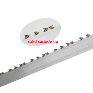 Sierras de corte con punta de carburo para taller de carpintería industrial, con dientes de aleación de carbono y estelita, y hojas de sierra portátiles para marcos. - Product Image 1