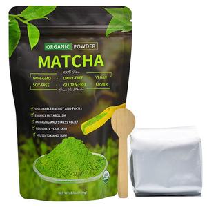 Chinaherbs Matcha Puro en Polvo, Matcha Orgánico, Té Verde Matcha Certificado Japonés, Matcha Ceremonial con Hojas de Té Verde - Product Image 1