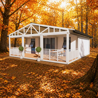 Maison préfabriquée modulaire en conteneur, 3 chambres, 2 salles de bain, détachable, empilable, prête à être expédiée