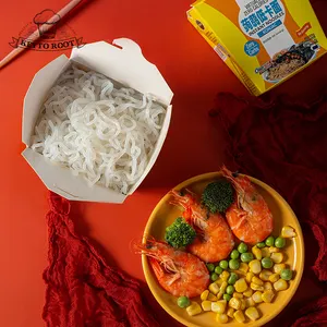 Fournisseur de nouilles Faibles calories Halal Shirataki Konjac Cup Nouilles instantanées chinoises