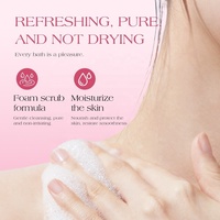 Gel Douche Exfoliant Parfumé TWG Private Label 520g Hydratant Nettoyant en Profondeur Blanchissant