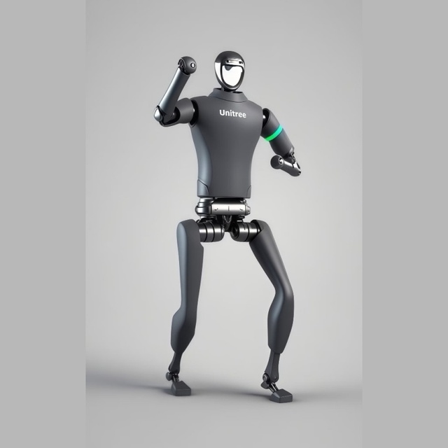 AI-Powered Unitree H1 Humanoid Industrial Robot with 360° Perception 4/5-Axis Mobile Mount & Remote Control for Commercial Use