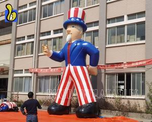 20FT bandiera USA mascotte gonfiabile <span class=keywords><strong>zio</strong></span> Sam figura palloncino decorazione Festival - Product Image 5