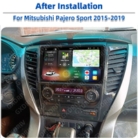 UIS 7870 Android 13 Système multimédia de voiture CarPlay Auto Stereo Navigation GPS Car Radio pour Mitsubishi Pajero Sport 2015-2019