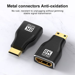 <span class=keywords><strong>Mini</strong></span> per <span class=keywords><strong>HDMI</strong></span> adattatore maschio per <span class=keywords><strong>HDMI</strong></span> 2.1 femmina A217 4K 120Hz estensione di trasferimento aggiornato HD per la macchina fotografica portatile HDTV - Product Image 3