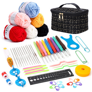 Kit <span class=keywords><strong>de</strong></span> Ganchillo <span class=keywords><strong>para</strong></span> Principiantes, Juego <span class=keywords><strong>de</strong></span> Agujas, Hilos, Accesorios <span class=keywords><strong>de</strong></span> Tejido, Juego <span class=keywords><strong>de</strong></span> Ganchos <span class=keywords><strong>de</strong></span> Ganchillo, Kit <span class=keywords><strong>de</strong></span> Herramientas <span class=keywords><strong>de</strong></span> Ganchillo <span class=keywords><strong>para</strong></span> Principiantes - Product Image 4