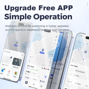 Phổ 4G <span class=keywords><strong>Q7</strong></span> dingwei Xe GPS Tracker LTE chống mất sạc trẻ em Mini kích thước nhỏ nhựa lưu trữ đám mây - Product Image 3