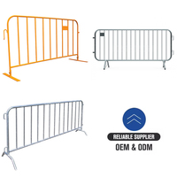 En gros pas cher portable mobile sécurité trafic activité métal galvanisé contrôle de la foule barrière de sécurité pour piétons