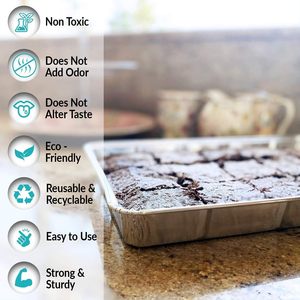 Wholesales <b>Container</b> Tray Square Pans Aluminum <b>Foil</b> High Quality Aluminum <b>Foil</b> Food <b>Container</b> - Product Image 2