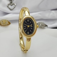 Nouvelles Montres Ovales Magnifiques pour Femmes et Filles, Simples, Argentées, Dorées, Mignonnes, à Quartz, Élégantes, Minimalistes, Montres-Bracelets pour Femmes
