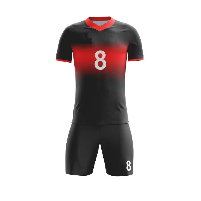 Customized Men's New Design Customized 100% Polyester Soccer Uniforms Green Training Vintage Team Custom Jerseys From BD