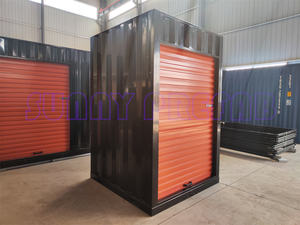 MINI5 * 5 بوصة 5*10 أقدام حزمة مسطحة مجموعة باب الأسطوانة القابلة للتفكيك نهدم التخزين الذاتي حاوية محمولة - Product Image 4