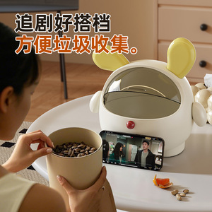 Cartoon Plastic Jewelry <b>Storage</b> <b>Box</b> 6L Desktop Organizer With Lid For <b>Small</b> Accessories - Product Image 5