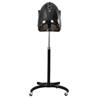Sèche-cheveux professionnel à haute vitesse avec support, machine de salon de coiffure avec capot, support pour salons de coiffure avec roulettes
