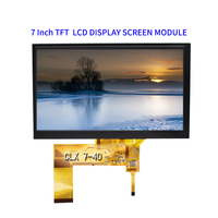 MIT Kapazitivem TOUCH-PANEL 7 Zoll TFT RGB 40PIN IPS 1024X600 LCD DISPLAY BILDSCHIRM MODUL