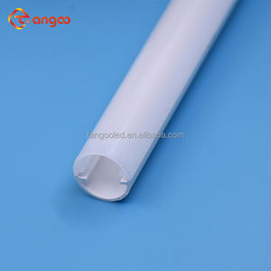 T5 גוף תאורה פלורסנט מפזר צינור פלסטיק קטן פולקרבונט עבור הוביל פס אור במפעל מותאם אישית - Product Image 4