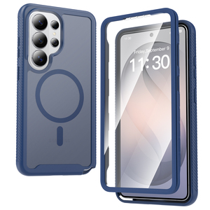 360 度全保护磁性透明手机壳防震带屏幕保护膜适用于三星 Galaxy S26 Ultra Fundas Coque iPhone - Product Image 5