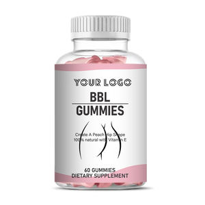 Suplemento alimenticio de vitaminas y gomitas BBL, glúteos grandes, aumento de cadera Natural negro, gomitas adelgazantes para glúteos y caderas - Product Image 6