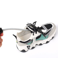 Chausse-chaussures en plastique à ressort réglable en taille, anti-plis, anti-rides, extenseur de chaussures