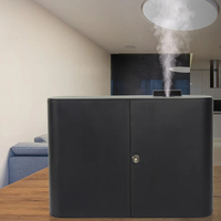 Ouwave & Crearoma OS-5 Système de diffuseur de parfum HVAC commercial Installation de table portable électrique Diffuseur d'arômes en plastique noir
