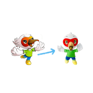 OEM ODM-juguetes creativos profesionales, juguetes <span class=keywords><strong>personalizados</strong></span> de fábrica para regalos, figuras de diseño de Mascota, <span class=keywords><strong>muñecos</strong></span> de peluche <span class=keywords><strong>personalizados</strong></span> - Product Image 5