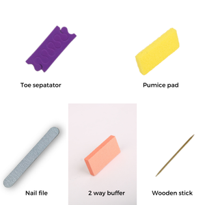 Kit de pédicure et de manucure de qualité supérieure, propre et hygiénique, ensemble de pédicure tout compris, prêt à l'emploi pour les salons, les Spa ou la maison - Product Image 2