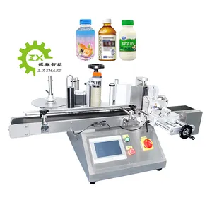 Zxsmart Pvc Sticker Label Ronde Potten Fles Labeler Applicator Kleine Ronde Fles Etiketteermachine