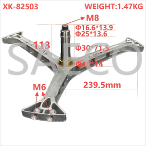 Ricambio per <span class=keywords><strong>Lavatrice</strong></span> <span class=keywords><strong>Beko</strong></span> 2864603200, Ragno del Cestello per <span class=keywords><strong>Lavatrice</strong></span> da 7KG, Modello Xk-82503 - Product Image 2