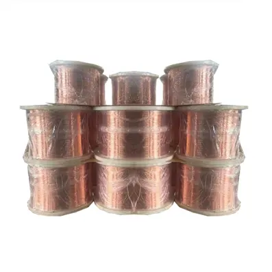 Low Price CCA copper clad aluminum bare wire 0.3mm