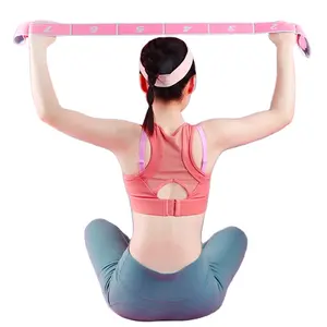 Gym household Segmented Digital Shoulder opening Exercise Band Yoga Elastic Stretching Band