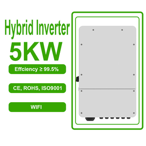Inversor de sistema fuera de la red híbrido solar de 5kw, caja combinadora de batería de iones de litio, conector MC de Cable de CC para uso doméstico, controlador MPPT - Product Image 2