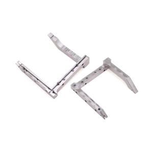 कस्टम मशीन स्पेयर पार्ट्स स्टेनलेस स्टील सीएनसी मिलिंग मशीनिंग एल्यूमीनियम कोण सिर फ्रेम - Product Image 1