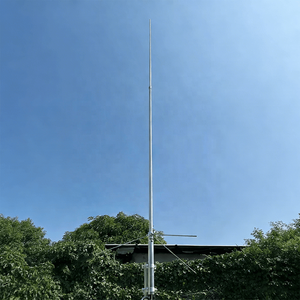 เสาอากาศวิทยุสมัครเล่น F22 144-174MHz กำลังขยายสูง เสาอากาศสถานีฐาน 3.2 ม. VHF แบบรอบทิศทาง ทำจากไฟเบอร์กลาส - Product Image 1