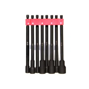 Inch Lange Moer Setter Set Extension 5/16 Moer Driver Impact Met Magneet Tip