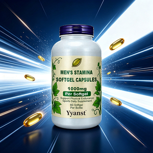 Cápsulas de Gel Suave Stamina para Hombre, 1000mg, 60 Unidades, Apoyo a la Resistencia Física, Suplemento Diario Deportivo, Cuidado de la Salud, Producto OEM - Product Image 6