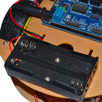 Kit de Chasis de Coche Robótico Inteligente OKY5001 4WD con Codificador de Velocidad, Seguimiento de Obstáculos Ultrasónico para Arduino, Kit de Ensamblaje
