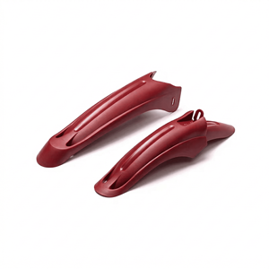 Garde-boue arrière de vélo sans outil pour roues de 24 à 26 pouces, protection anti-éclaboussures durable en PP - Product Image 5