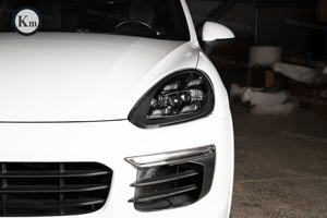 KM para <span class=keywords><strong>Porsche</strong></span> <span class=keywords><strong>Cayenne</strong></span> 2015-2017 actualización <span class=keywords><strong>2018</strong></span> estilo PDLS luces de coche faro Plug & Play reemplazo - Product Image 6