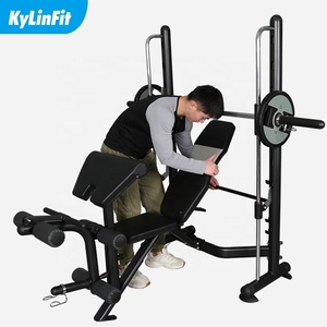 Plateforme de musculation multifonctionnelle Banc plat <span class=keywords><strong>utilitaire</strong></span> Banc de musculation Équipement de gymnastique - Product Image 4