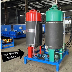 EE. UU. Mejor Popular <span class=keywords><strong>Precio</strong></span> al por mayor <span class=keywords><strong>Ladrillo</strong></span> Metal Tallado Tablero PU Sándwich Tablero ignífugo Panel <span class=keywords><strong>de</strong></span> pared Máquina formadora <span class=keywords><strong>de</strong></span> rollos - Product Image 4