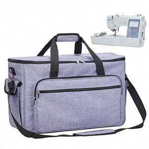 Free Sample Sewing Machine Case with Removable <b>Padding</b> Large <b>Tote</b> Sewing Machine Carrying Case <b>Bag</b> - Product Image 1