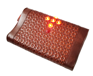 Hochwertiges Jade kissen mit negativer Ionen massage Heizung Entspannung für den Kopf - Product Image 1