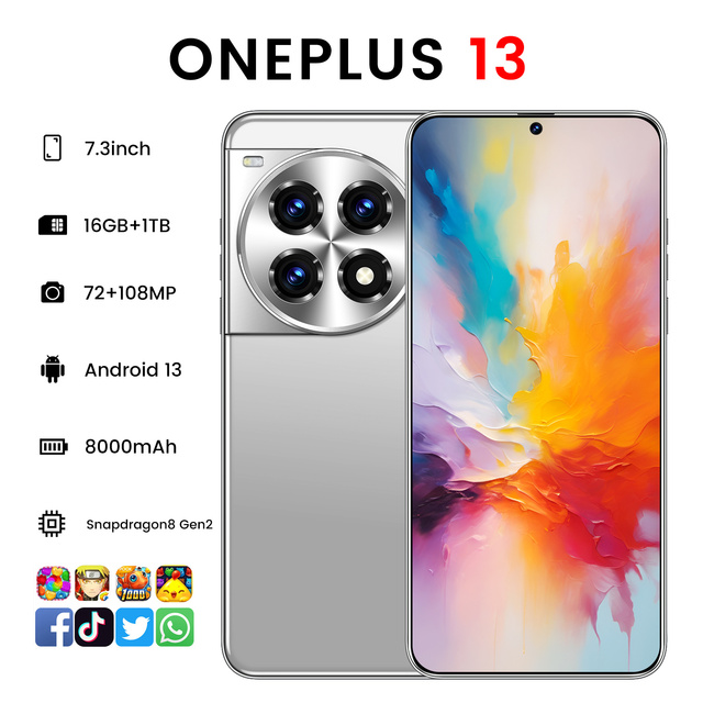 2026 Flagship OnePlus 13 5G Smartphone 16GB+1TB Android 15 7.3" 10-Core Unlocked Dual SIM Global Sales